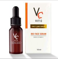 Vit C Bio face Serum 1ขวด (10 ml.) เซรั่มวิตซีน้องฉัตร ของแท้