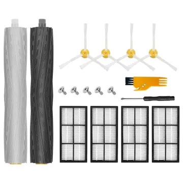 Replenishment Kit for iRobot Roomba 800 900 Series 805 860 870 871 880 890  960 980 Robotic Vacuum Cleaner Accessory, Replacement Parts with 2 Roller,  3 Hepa Filter,3 Side Brushes 