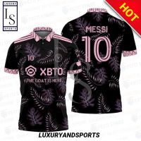 2023 new style1 ARRIVE design Club Internacional de Fútbol Miam Messi 3D high-quality polyester quick drying 3D polo shirt,   style61xl (contact online for free customization of name)