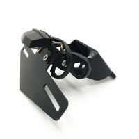 For Ktm Duke390 200 125 Duke RC390 2020-2017 Motorcycle Adjustable Angle License LED Lamp Number Plate Frame Holder Bracket