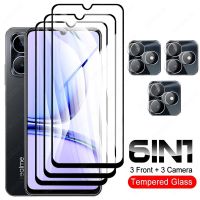 ☃ↂ Tempered Glass for Realme C53 C55 C35 C33 C25Y C21Y C30s Camera Lens Protective Film Screen Protector for Realme C53 C55 Glass