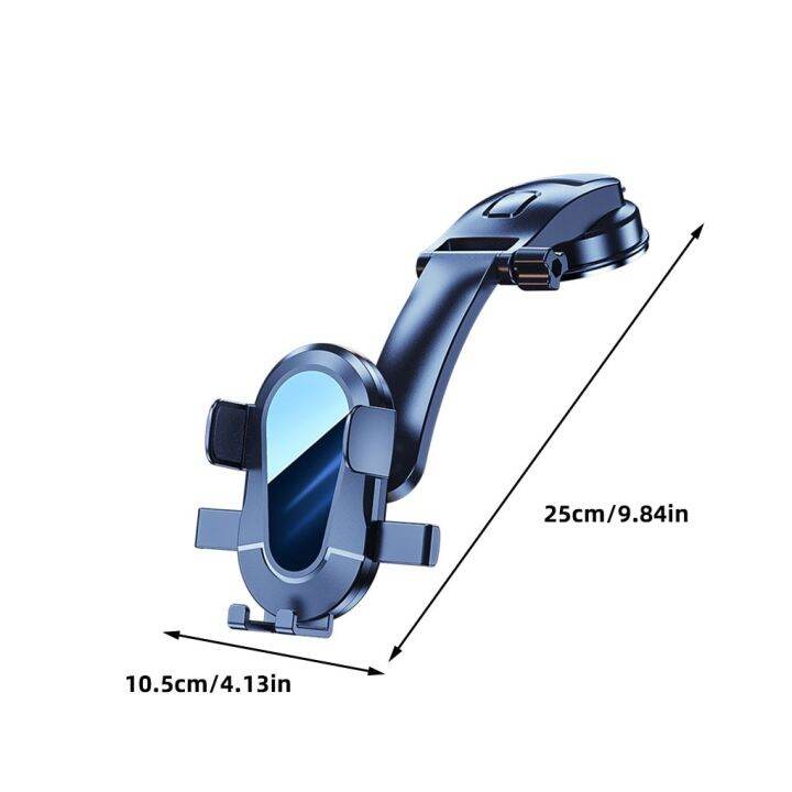 ตัวยึดสนับสนุนโทรศัพท์มือถือรถยนต์ที่วางมือถือ4-6-7นิ้ว