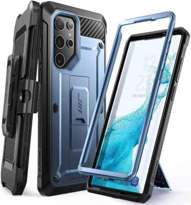 SUPCASE Unicorn Beetle Pro Series Case for Samsung Galaxy S22 Ultra 5G (2022 Release), Full-Body Dual Layer Rugged Belt-Clip &amp; Kickstand Case Without Built-in Screen Protector (Tilt)