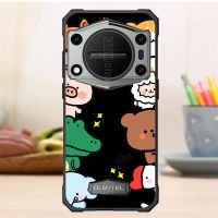 Fashion Cute Rabbit Pattern Soft TPU Silicone Back Cover Case For Oukitel WP22