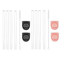 Straws With Cleaning Brush Kit For Owala FreeSip Rubber Lid Stopper Reusable Bottle Top Lid Replacement Parts for Owala FreeSip kindness