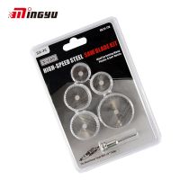 [HOT CHLXIWSHG 552] 6Pcs ใบมีดวงกลมเลื่อย Dremel Mini HSS Rotary Jig เครื่องมือ Metel เครื่องตัดไม้งานไม้เครื่องมือตัดแผ่น Hojas De Sierra