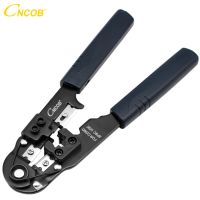 CNCOB Cable Crimper8P8C rj45 Ethernet Connector Crimp Computer Hand Tools Multifunction Wire Pliers Stripping Thread Trimming