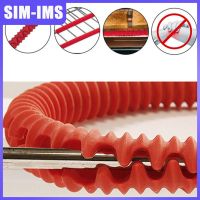 2pcs/ Lot  Silicone Oven Heat Red Silicone Insulation Rack Clip Board Edge Guard Set of Helps Avoid Burns Strips Kitchen Gloves Potholders  Mitts   Co