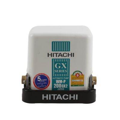 ( PRO+++ ) โปรแน่น.. HITACHI ปั๊มน้ำอัตโนมัติ 200 วัตต์ รุ่น WMP200GX2 (ไม่รวมติดตั้ง) |MC| ราคาสุดคุ้ม ปั้ ม น้ำ ปั๊ม หอยโข่ง ปั้ ม น้ํา โซ ล่า เซล เครื่อง ปั๊ม น้ำ อัตโนมัติ