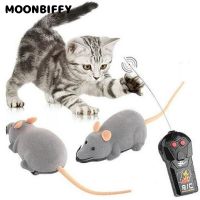 Cat Toys Plush Mouse Mechanical Motion Rat Wireless Remote Electronic Rat Kitten Novelty Funny Interactive Pet Supplies Pet Gift