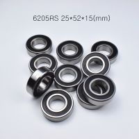 ☫ Bearing 1pcs 6205RS 25x52x15(mm) free shipping chrome steel Rubber Sealed High speed Mechanical equipment parts