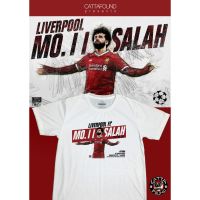 【New】เสื้อยืดลายการ์ตูน ลิเวอร์พูล(Liverpool) MoSalah UCL