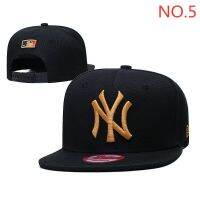 【พร้อมส่ง ของแท้ 100% หมวกฮิปฮอป ทรงกลม ปักลาย MLB NY 12 สไตล์TH