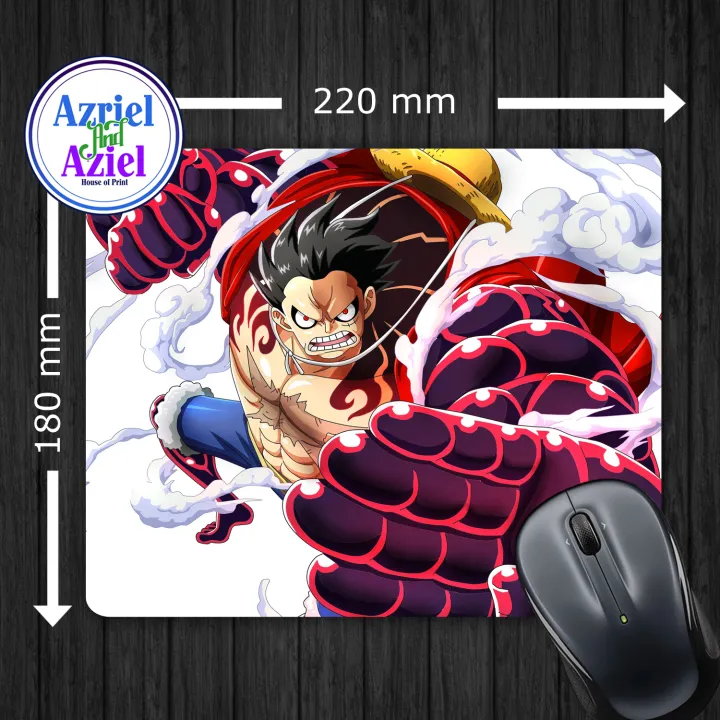 One Piece LUFFY 4TH GEAR Mouse Pad | Lazada PH