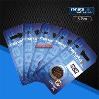 【Best-Selling】 5Pc Swiss CR2032 Renata ปุ่ม3V Li-Ion สำหรับนาฬิกาของเล่นควบคุมระยะไกล