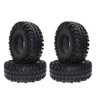 4ชิ้น1.9 "RC Rock ตีนตะขาบยางก้อนหิน/ยางล้อสำหรับ1:10 Axial SCX10 RC4WD D90 D110 TF2 114มม. TRX-4 S104