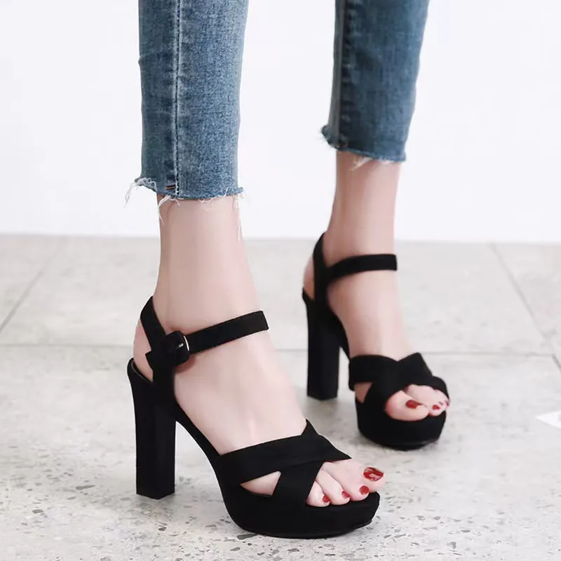 Black Ankle Strap Sandals - Platform Sandals - Platform Heels - Lulus-tmf.edu.vn