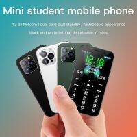 New Soyes D13 Mini Card Phone 4G LTE 900mAh 1.8 Dual SIM Card Cellphone Fashion Ultra-Thin Children Student Small Size Phone