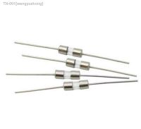 ☄●┇ 100pcs 3.6x10mm F10A 10000mA 250V fast quick Axial fuse Glass Tube with lead wire 3.6x10 F10A 10000mA 250V fast fuse