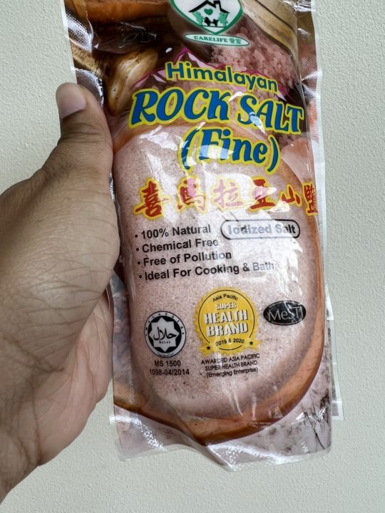 himalayan-rock-salt-fine-เกลือหิมาลายัน-เกลือชมพู-500g-คีโต-เกลือหิมาลัยสีชมพู-มีฮาลาล-เกลือ-เกลือหิมาลัยชมพูแท้100