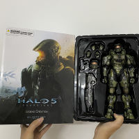 Play Arts KAI HALO 5 Guardians No.1 PVC Action Figure ของเล่นสะสม26ซม. Joint Movable ตุ๊กตาเดสก์ท็อปเครื่องประดับ Gift