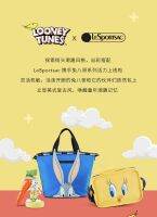 LeSportsac ใหม่ Bugs Bunny แบรนด์ร่วมเทรนด์แฟชั่นพิมพ์กระเป๋าถือเบา4049