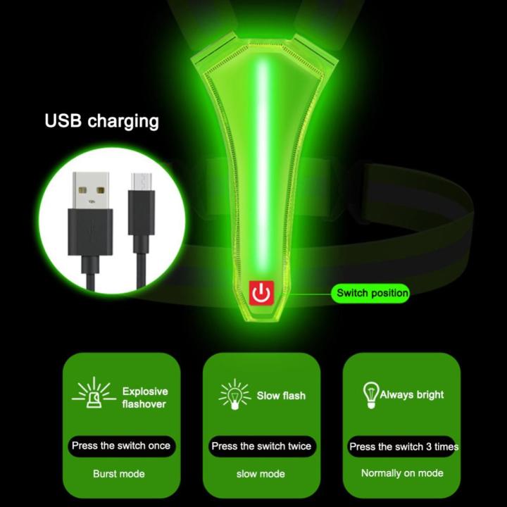 เสื้อกั๊กสำหรับ-usb-ไฟ-led-กลางคืนทำงานตอนกลางคืนแบบสะท้อนแสงชาร์จไฟได้เสื้อกั๊กสวมวิ่งตอนกลางคืนปรับได้เสื้อผ้าสำหรับปั่นจักรยานวิ่งตอนกลางคืนมองเห็นได้ชัดเจนสำหรับเด็กผู้ใหญ่