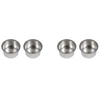 4Pcs 51Mm 4ถ้วยกรองเปลี่ยนตะกร้ากรองสำหรับกาแฟ Bottomless Portafilter สำหรับ Delonghi EC680EC685 Espresso