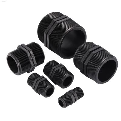 ✼●♚ 1/2 3/4 1 1.5 2 2.5 Inch Pipe Connection Fittings Male Thread Equal Adapter farm Irrigation Water Connector Coupling Fitting