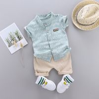 Boy Clothing Sets Summer Baby Boy Letter Clothes Suit Shorts Sleeves Shirts+Shorts 2PCS Outfits Set for Kids 2-4Y