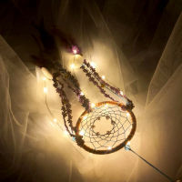 【cw】 Christmas Night Lights Successor Same Style Dreamcatcher Hanging Decoration Home Decoration Charm Friend Holiday Gift 【hot】