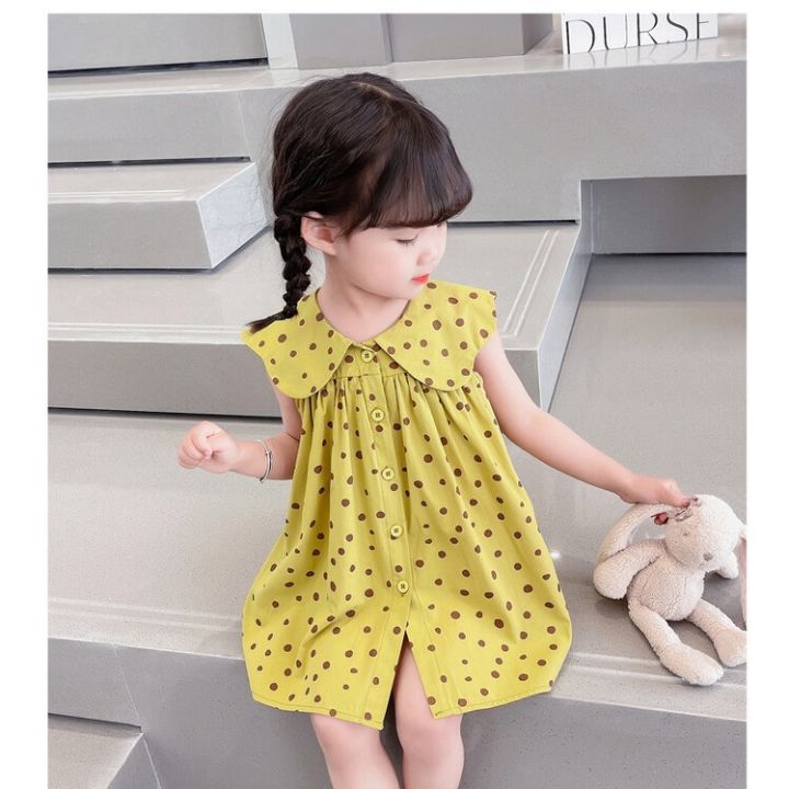 south-korean-girls-summer-wave-dress-2023-new-western-style-restoring-ancient-ways-children-brought-the-baby-doll-vest-skirt