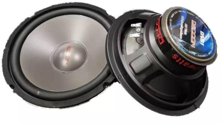 ดอกลำโพง 8 นิ้ว600วัตต์ 4-8โอห์ม SUBWOOFER รุ่น CCON DN81 2ตัว