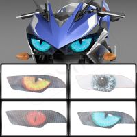 JDSOON Motorcycle headlight protection sticker Front Fairing Headlight Sticker Guard Sticker for yamaha YZF-R3 2015-2018 R25 R3