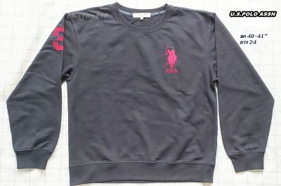 U.S.POLO ASSN เสื้อสเวตเตอร์ -สีกรมท่า ไซส์ 40-41" ของแท้ แบรนด์ U.S.A (สภาพใหม่ สมบูรณ์มาก)-UNISEX