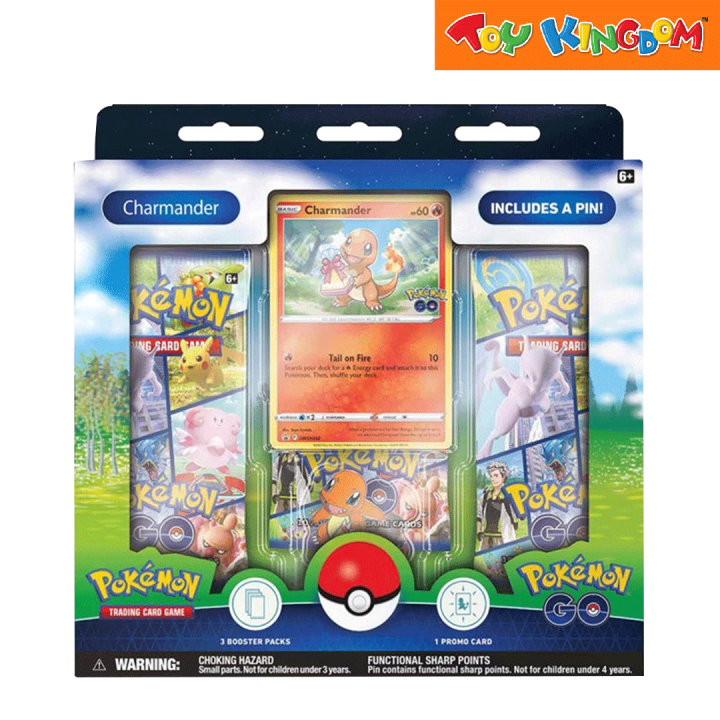 Pokemon Trading Card Game Pin Collection Charmander Card Set | Lazada PH