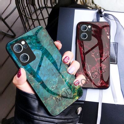 OPPO Reno 7 Pro 5กรัม Reno7ปลอกกระจกโทรศัพท์กรณี Soft TPU ป้องกันขอบฮาร์ดกันกระแทกแฟชั่นปลอกปกหลัง