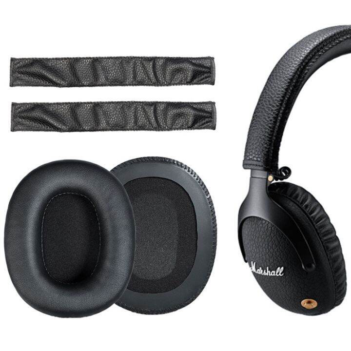 Earpads/Headband Holster For Marshall Monitor Bluetooth Headphones Replacement Ear Pads Cushions