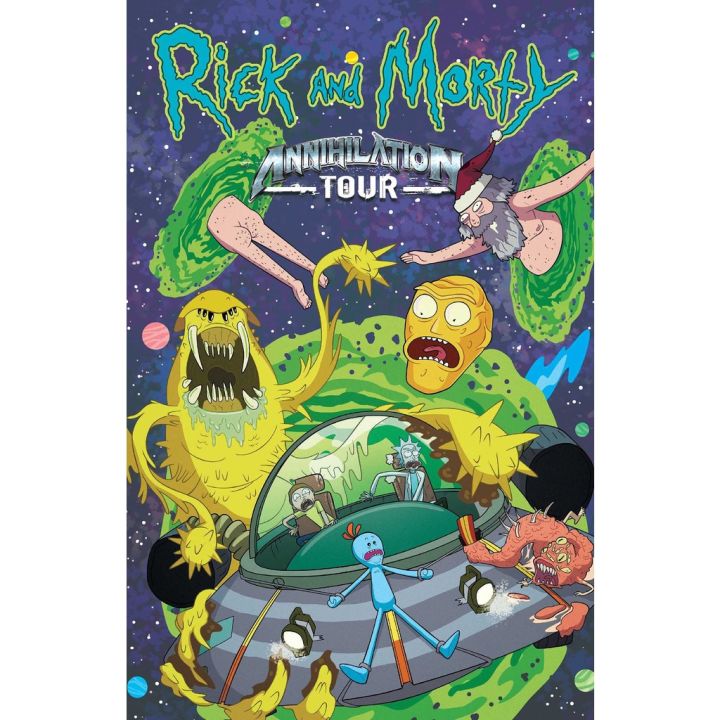 Over the moon. Rick and Morty : Annihilation Tour