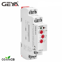 GEYA ช่วงการตรวจสอบรีเลย์ปัจจุบันของ GRI8สวิตช์กระแสเกิน0.05A-AC24-240V หรือ DC24V 16A