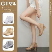 ꕥCatalog shoesꕥ รองเท้าคัชชูยางเจลลี่กลิตเตอร์ 3 สี ส้น 5.5 cm เบอร์ 36-40 (127)