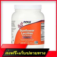 Fast and Free Shipping Now Foods, Sunflower Lecithin, Pure Powder 1 LB (454 G) Ship from Bangkok