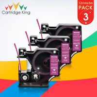 Dymo COLORPOP ริบบิ้นติดฉลากกากเพชรขนาด12มม. 3PK แบบไร้สายสำหรับ DYMO Mobilelabel LM160 LM280 LM210D เครื่องพิมพ์ดีด2056090 2056085 2056098