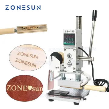 Complete Pro Hot Foil Stamping Machine Bronzing Machine for PVC Card Leather  Embossing Tool 