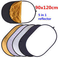 CY 90x120cm 5 in 1 Portable Collapsible oval Multi-Disc light photo studio Reflector fotografia photography accessories