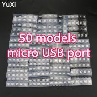 50 Model 5Pin Jack Micro USB Soket Pengisian Port Konektor untuk Samsung Huawei Lenovo HTC Nokia Tablet PC Dll Ponsel tablet GPS