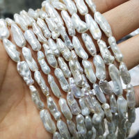 Natural Baroque Pearl White Irregular Strip Loose Beads For Jewelry Making DIY celet Necklace Handmade Spacer Beads