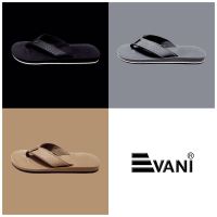 ❀EVANI รองเท้าแตะอีวานี่ ผู้ชาย ลายหนังจระเข้ รุ่น M5-16239♗