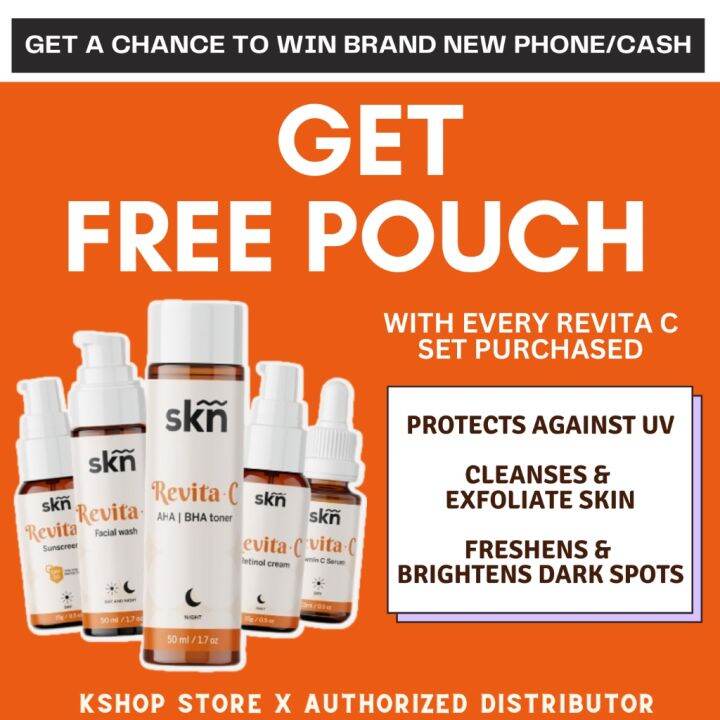 ¤ JESSY MENDIOLA SKN RevitaC Retinol Vitamin C for all skin types by