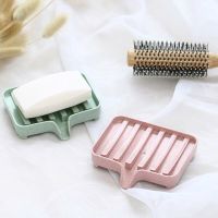 Sponge Holder PP Wheat Straw Storage Rack Drain Soap Box Tray Soapbox 1 Pcs Shower Soap Tray Tool Soap Dish Plate Holder Soap Dishes